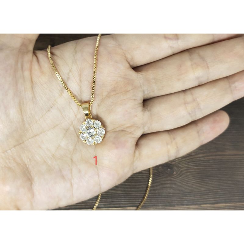 Fifi Fashion Kalung Fashion Xuping Maela Lapis Emas 18k Perhiasan  08#28#