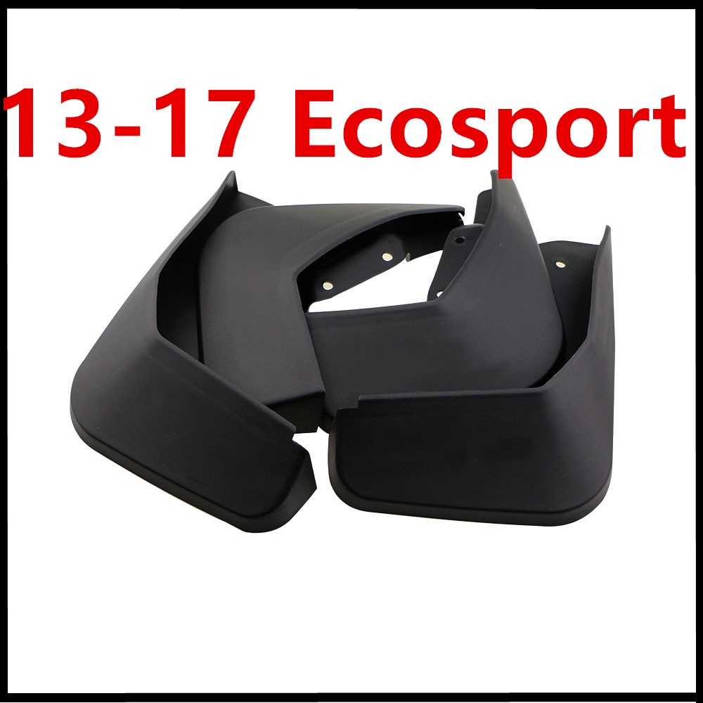 Untuk Ford Ecosport 2013-2017 ABS 4Pcs Mobil Mudflaps Mud Guard Cover Fornt Belakang Mud Flap Fender Covers Parts Aksesoris