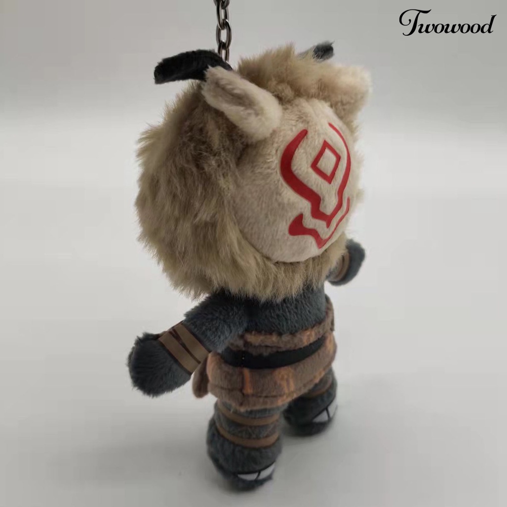 Twowood Gantungan Kunci Boneka Anime Bahan Plush Untuk Aksesoris Tas