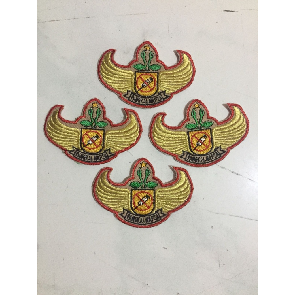 Badge Wing Tangkal Napza (bordir)