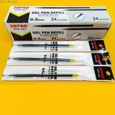 

ISI PEN GEL JOYKO GPR 263 / REFILL PULPEN JOYKO - Hitam
