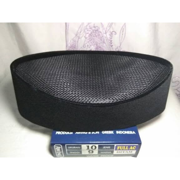 Unik Peci Hitam Songkok Awing Full AC Limited