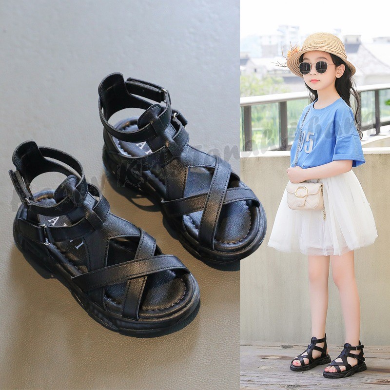 COD SANDAL GUNUNG TALI BELAKANG ANAK PEREMPUAN IMPORT CASUAL