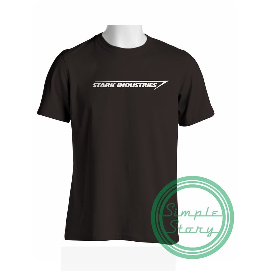 Kaos Tshirt Baju Combed 30S Distro Stark Industries