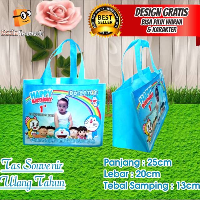 

Tas Laris / Tas Souvenir Ultah Anak / Goodie Bag Souvenir / Tas Souvenir Pernikahan / Tas Bidan