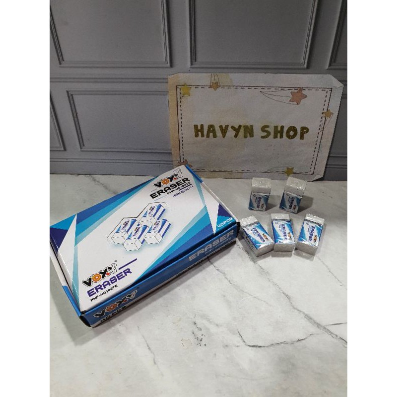 Penghapus murah (1pak=40pc) ukuran kecil/stip murah/hapusan kecil/penghapus putih/hitam/warna-2