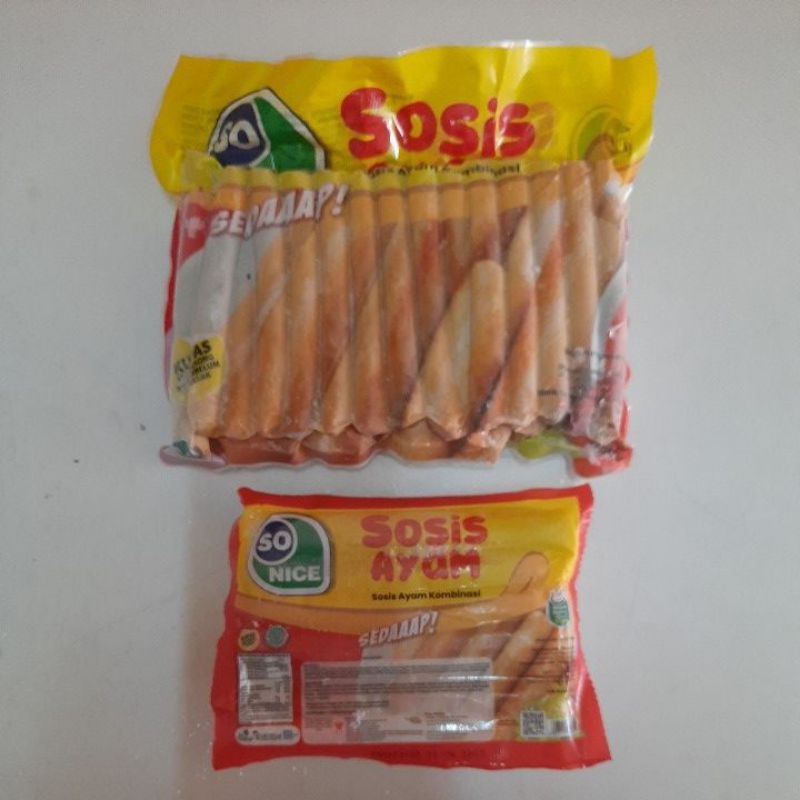 

So Nice Sosis Ayam [375g/1kg]