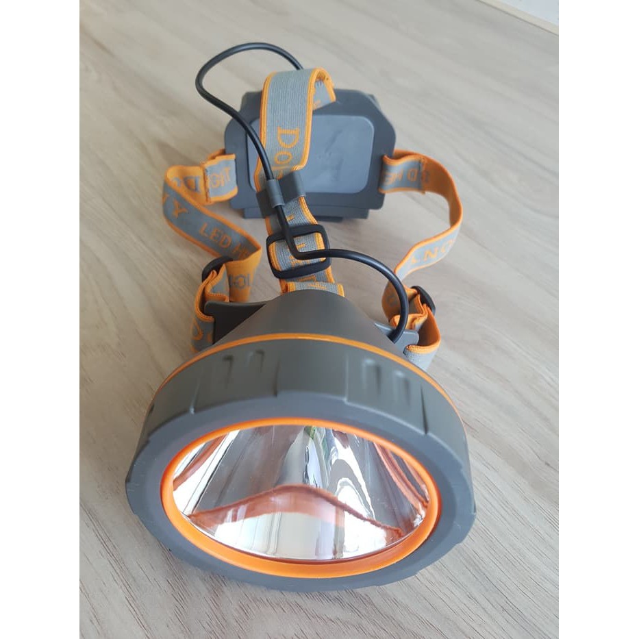 SENTER_ Senter Kepala Dony KL 198 JUMBO   Kuning Berkualitas