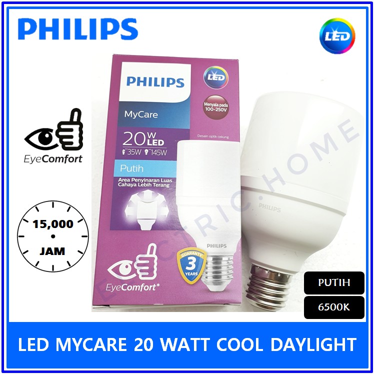 Jual PHILIPS MY CARE LED BRIGHT BOHLAM PHILIPS 20W 20 WATT | Shopee ...