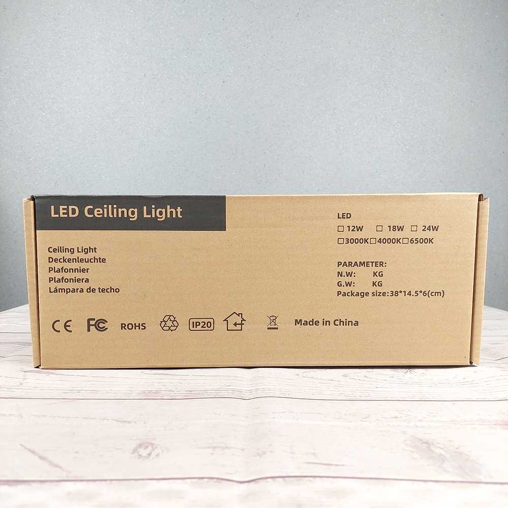 TD - CGH FCMILA Lampu LED Plafon Modern Fork Ceiling Light 24W Cool White M234