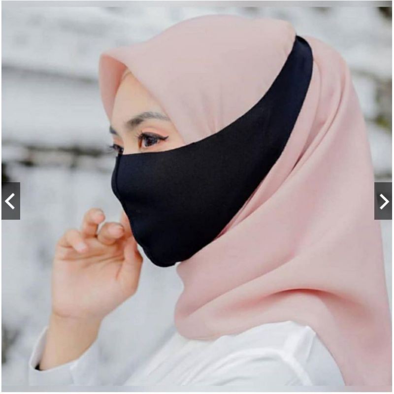 Masker Scuba hijab tali belakang