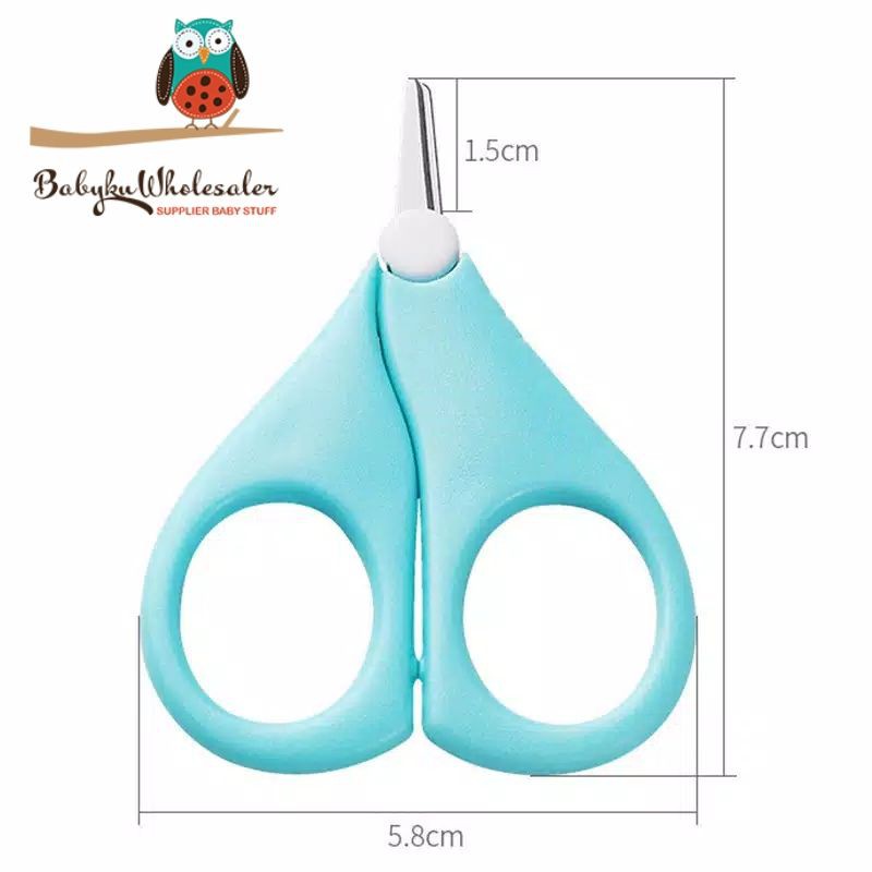 Gunting kuku sisir bayi 5in1