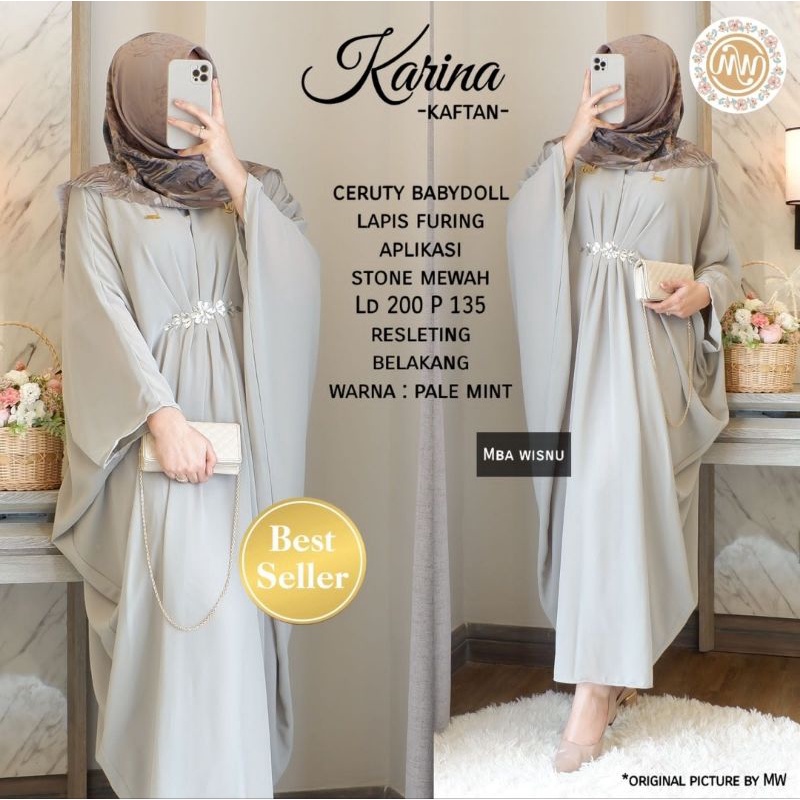 KARINA KAFTAN ORIGINAL MBA WISNU/KARINA KAFTAN BY MBA WISNU/KAFTAN MBA WISNU