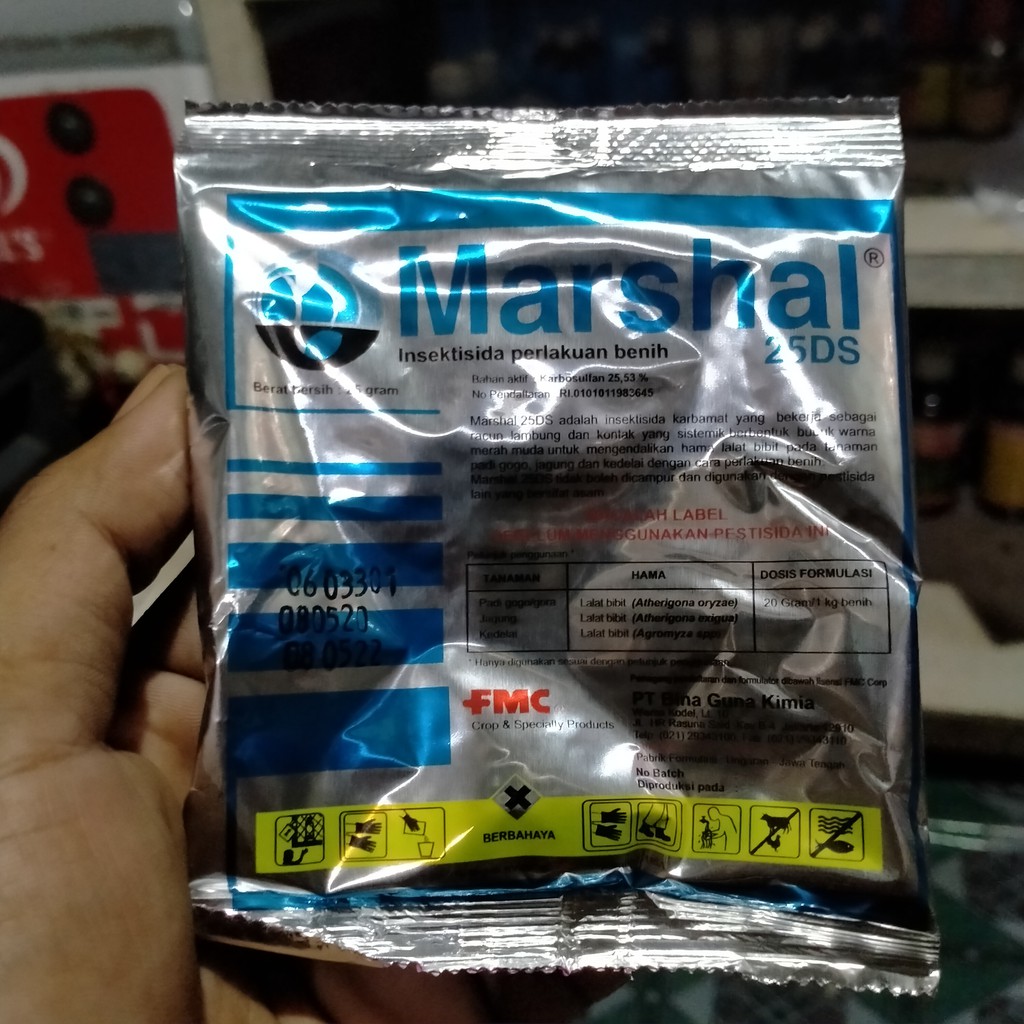 Marshal insek perlakuan benih