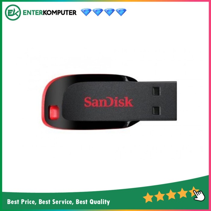 Flashdisk Sandisk Cruzer Blade CZ50 64GB