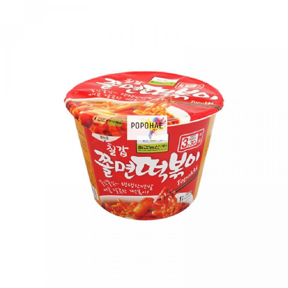 

Chilkab cholmyon topokki - cup topokki with chewy noodle