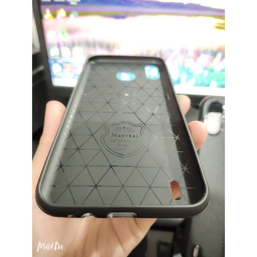 Auto Fokus Infinix Smart 4 X653 6.6 inchi Leather Soft Case X653C AUTOFOCUS Motif Kulit Jeruk