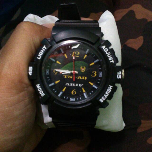 Jam tangan logo tni ,polri dll