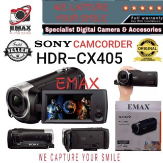 SONY HDR-CX405 Camcorder Sony HDR CX405 Handycam Sony CX405 Garansi 1 Tahun Sony Handycam CX 405
