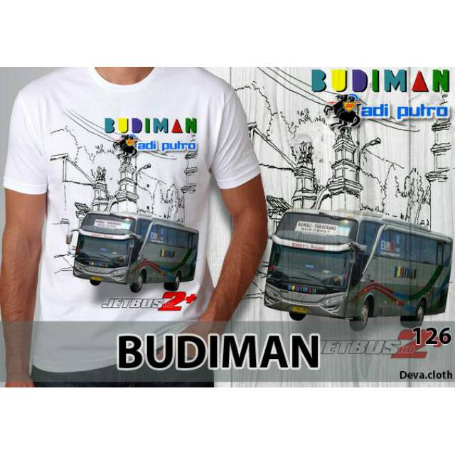Kaos 3d bus bis budiman