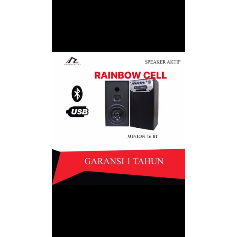 SPEAKER AKTIF ROADMASTER BLUETOOTH MINION 16 BT ORIGINAL