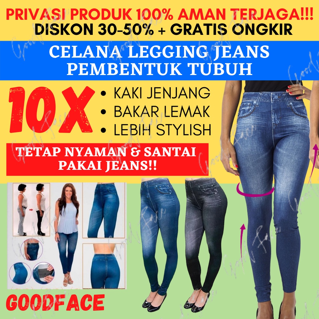 LEGGING JEANS - SLIM N FIT CARESSE JEANS - SLIMMING JEANS