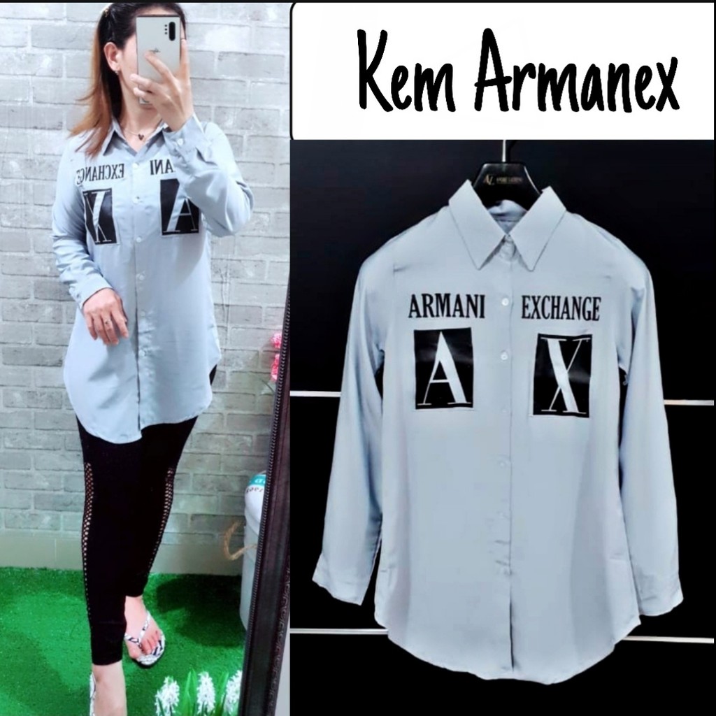 FWG - KEMEJA ARMANEX / KEMEJA WANITA TERBARU / KEMEJA KANTOR / KEMEJA CASUAL