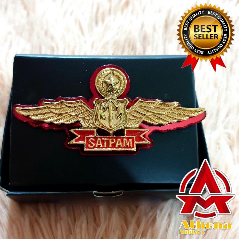 Wing Satpam Akrilik - Wing Security Akrilik | Lencana Satpam Akrilik exclusive