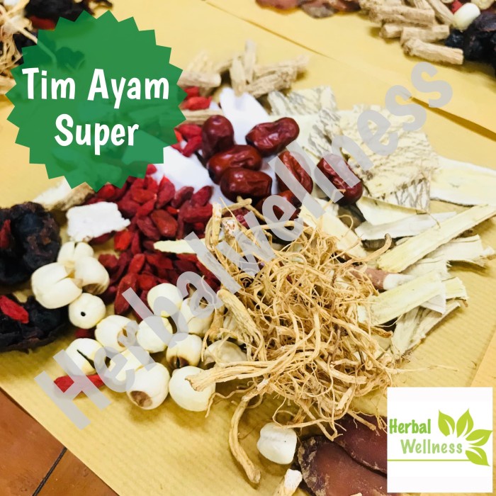 COD Tim Ayam SUPER KOMPLIT - Ramuan Tim ayam Obat Ciapo