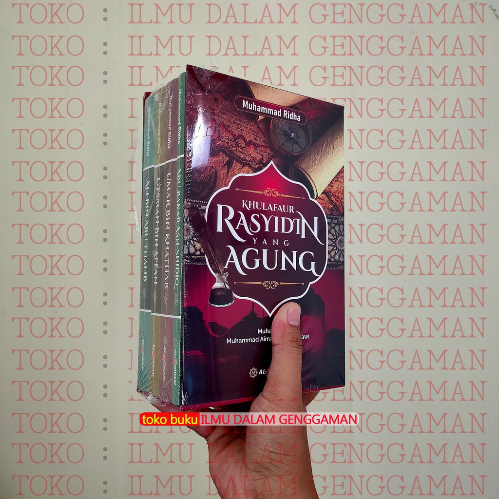 Jual SET 4 Buku Khulafaur Rasyidin Yang Agung - Al Qowam 4 Jilid ...