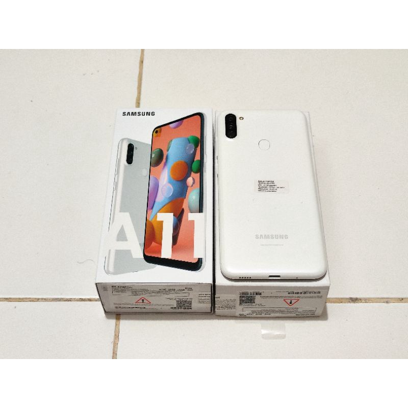 Samsung A11 3/32Gb second like new (Grade A) Fullset acc ori