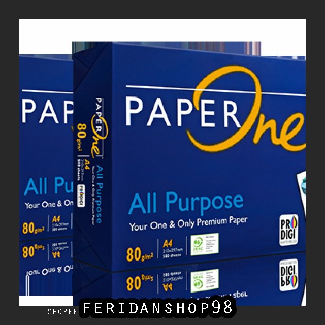 

BT313 KERTAS HVS A4 BEST 80 GRAM PAPER ONE BY FERIDANSHOP98