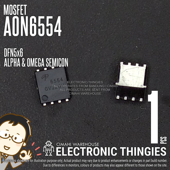 AON6554 DFN5x6 ALPHA & OMEGA MOSFET AON