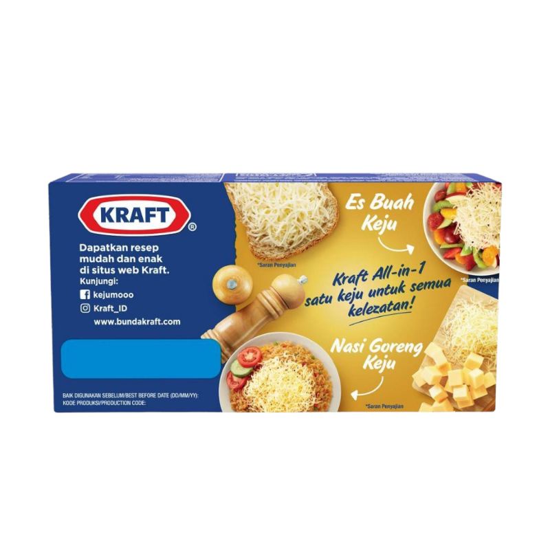 Kraft Keju All in 1 Cheddar 150 gr