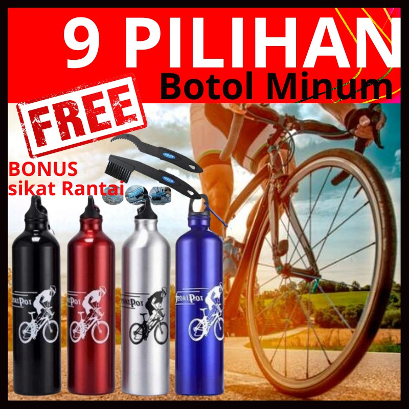 Botol Minum Sepeda Aksesoris Sepada Gunung Polygon Mtb Botol Minum Anti Tumpah