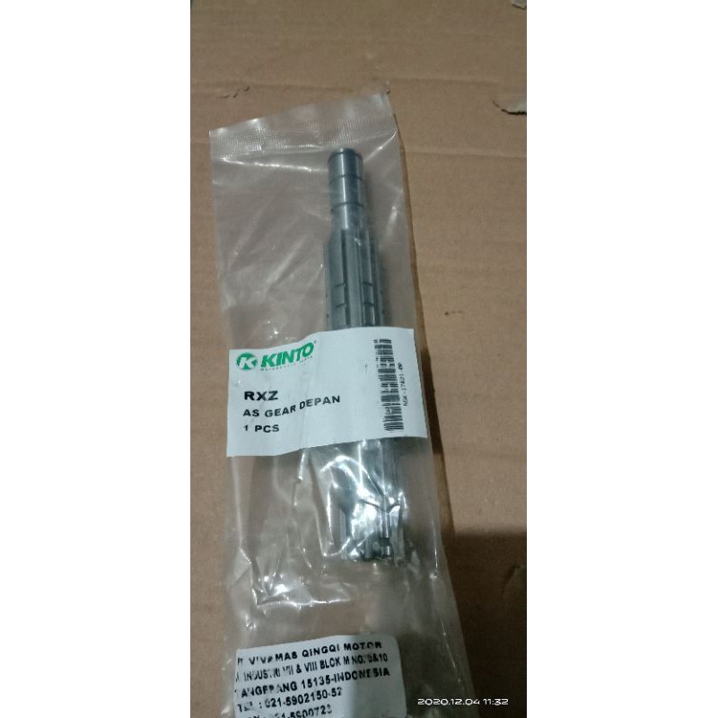 As gear depan Rxz kualitas bagus