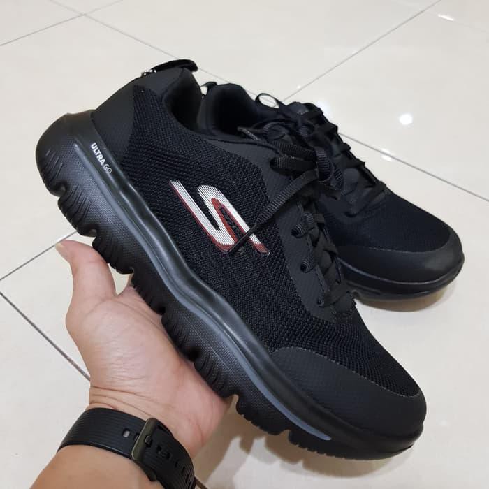 SALE! SEPATU SKECHERS ULTRA GO CANYON - TRIPLE BLACK / SNEAKERSPRIA / SEPATUSEKOLAH