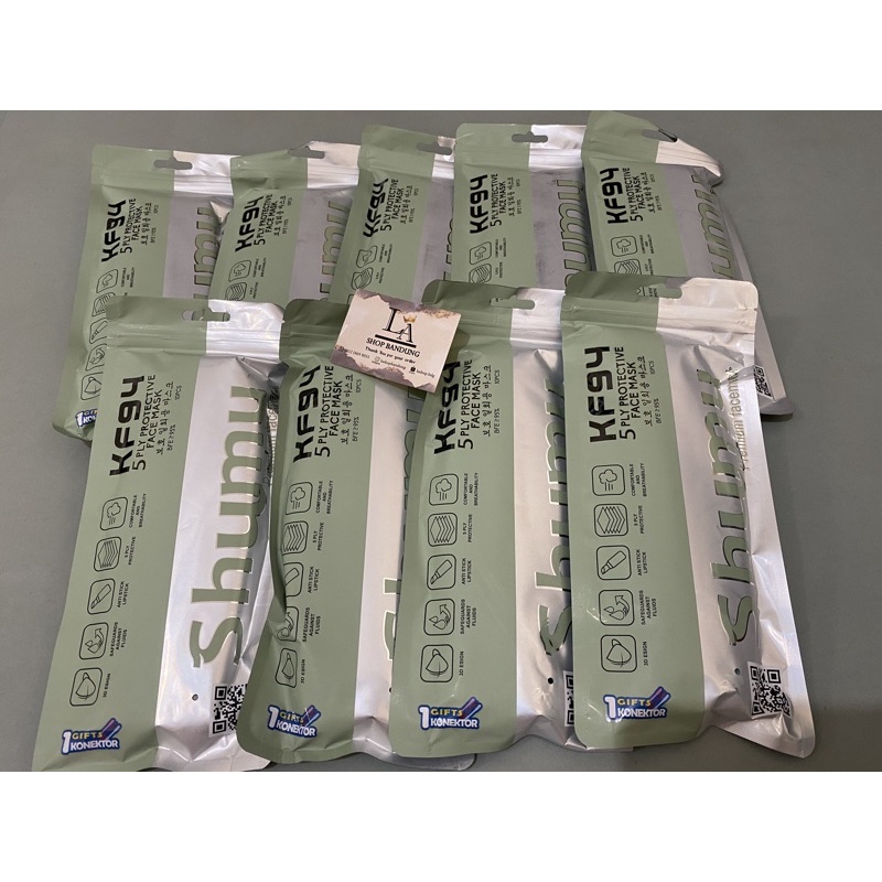 MASKER KF94 SHUMU MATCHA