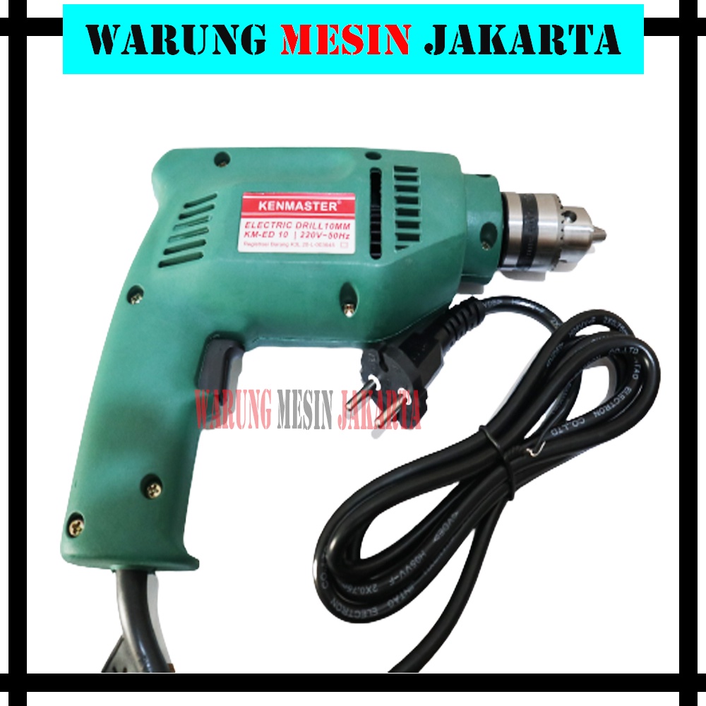 Mesin Bor Listrik Bor Tangan Kenmaster 10 Mm Promo Murah