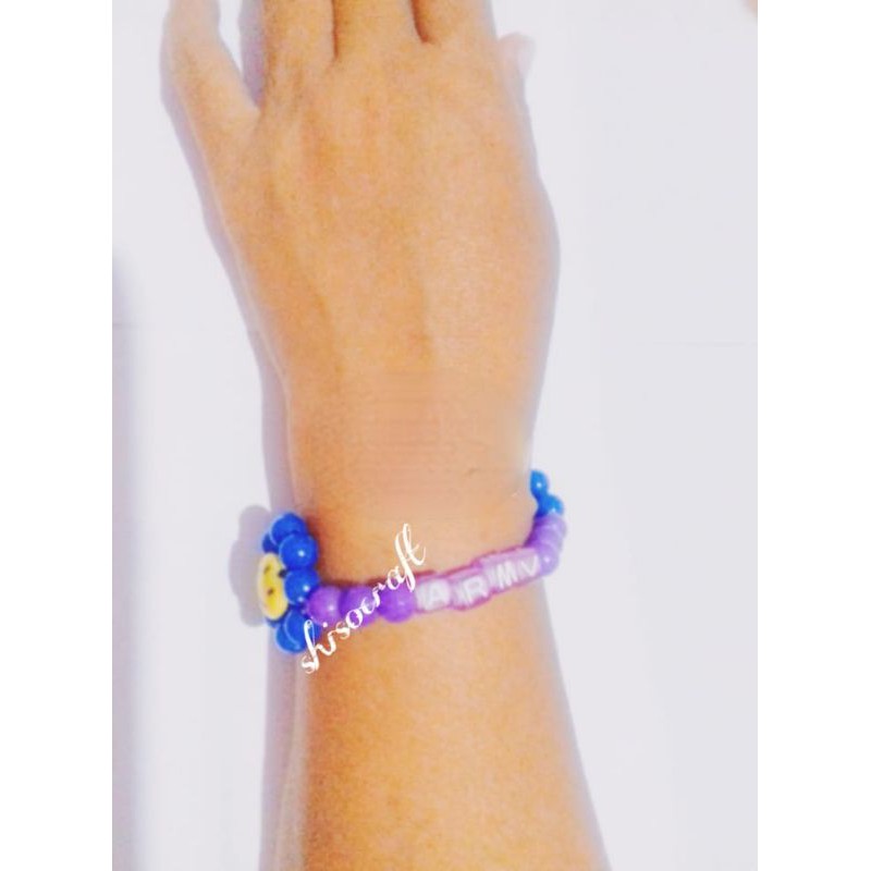 Bracelets/Gelang/Gantungan Kunci "ARMY" by JHope BTS [replika]