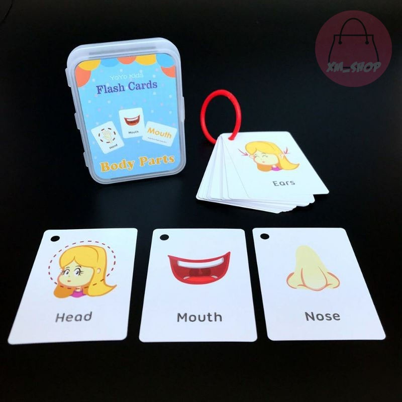 [BISA COD] Flashcard kartu pintar anak |edukasi anak