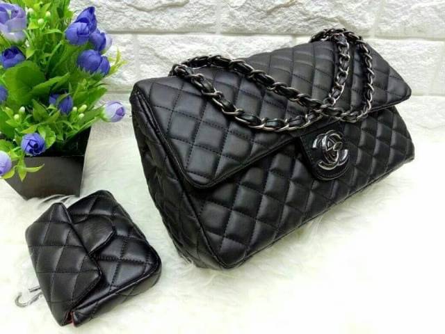 Tas chan*l maxy classik (no dompet)