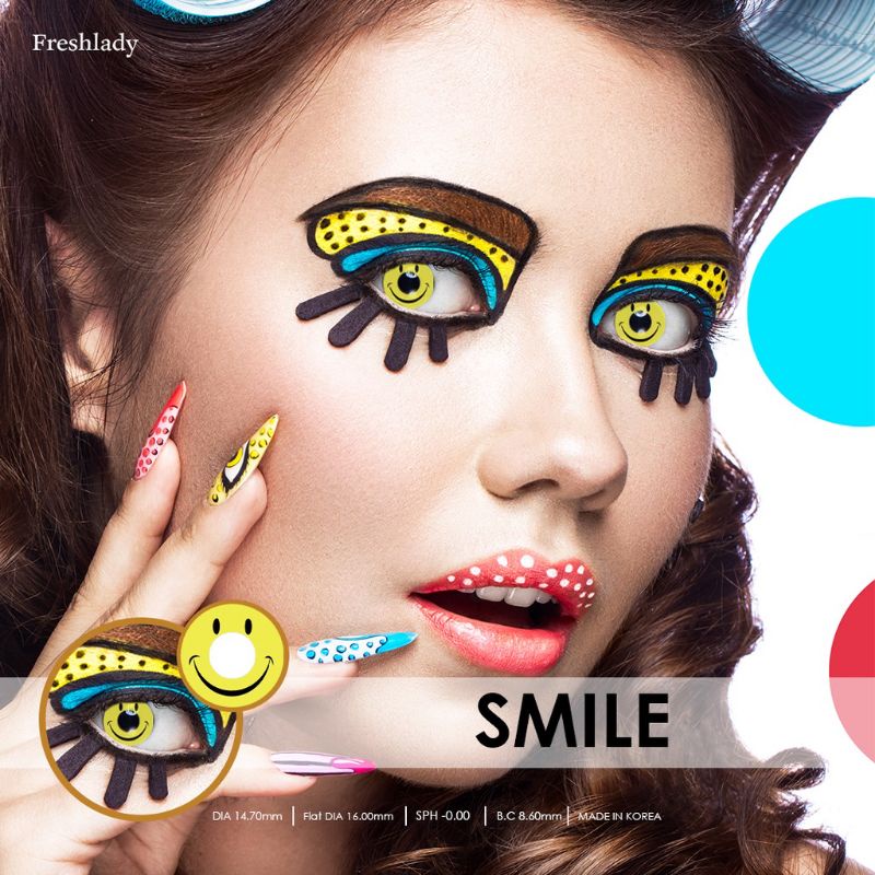 SOFTLENS COSPLAY HALLOWEEN SMILE CRAZY LENS ANIME EXTREME