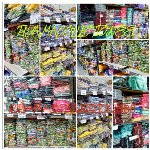 Piyama satin PP dewasa baju lengan panjang celana panjang set /stelan piama pajamas baju tidur saten