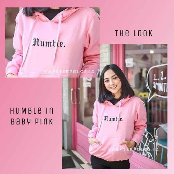 sf AX sweater HUMBLE PINK