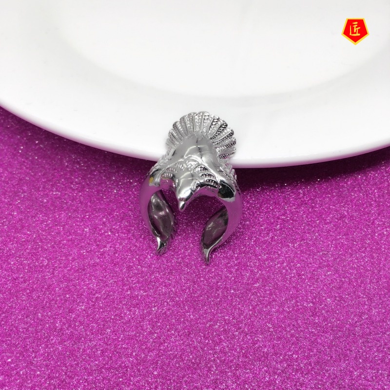 [Ready Stock]Retro Eagle Ring Creative Personality