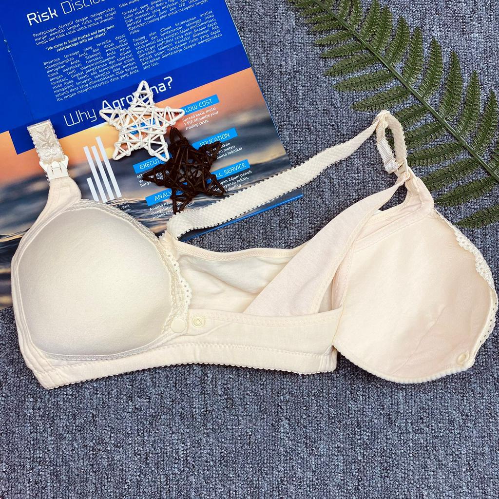 BRA / BH WANITA 616 TANPA KAWAT BRA MENYUSUI SIZE 36-42 KAIT 4 PAKAIAN DALAM WANITA IMPORT