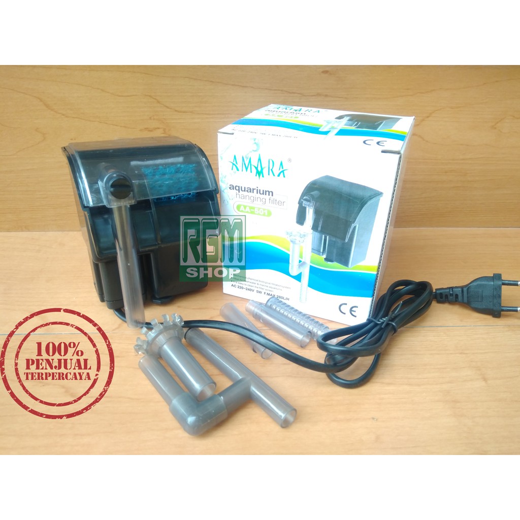 Amara hanging filter gantung aa-501 aa 501 aquarium aquascape murah