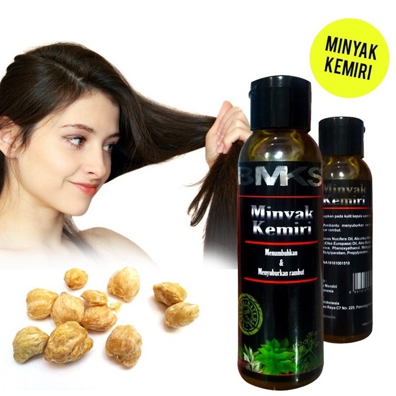 BMKS MINYAK KEMIRI BPOM ORIGINAL 100%