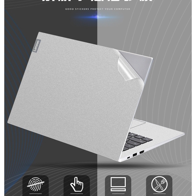 Stiker Skin Vinyl Transparan Warna Hitam Polos Untuk Laptop Lenovo Ideapad 5 Slim 5 15 '' 15.6 &quot;15iil05 15are05 15iil05 15are0521 Air 2015